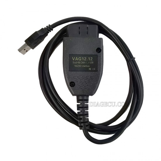 VAG COM v12.12 HEX CAN USB Interface Hex+Can VCDS 12.12 (GD）