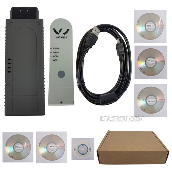 VAS 6154 WiFi Full Chip Firmware v1.9.4.2 ODIS v7.2.1 VW/Audi Diagnostic Tool VAS6154 Can Be Upgrade (LY）