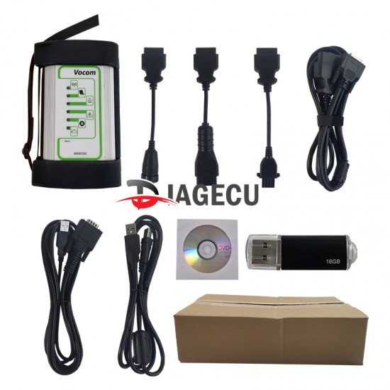 Volvo 88890300 Vocom Interface Truck Diagnose Vocom Heavy Duty Truck Diagnostic Tool