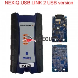 NEXIQ USB LINK 2 NEXIQ-2 USB Link Truck Diagnostic Tool Full Set NEXIQ 2 USB Link With Software Diesel Truck Interface (MT)