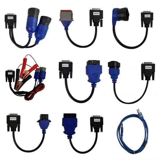 NEXIQ USB LINK 2 NEXIQ-2 USB Link Truck Diagnostic Tool Full Set NEXIQ 2 USB Link With Software Diesel Truck Interface (MT)