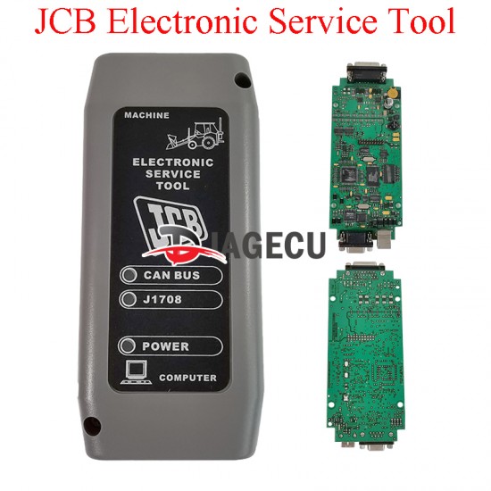 JCB Electronic Service Tool Agricultural Diagnostic Scanner Multi Language Diagnostic Interface for JCB truck excavator tractor (D)