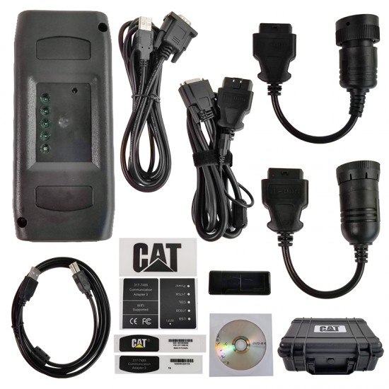 CAT ET3 wifi Wireless Adapter III Truck Diagnostic tool CAT3 Communication Connection WIFI version ET3 Heavy Duty Scanner (MT)