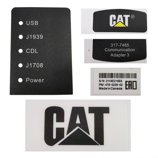 CAT ET4 Adapter for Truck Excavator Diagnostic tool Heavy Duty Scanner (MT)