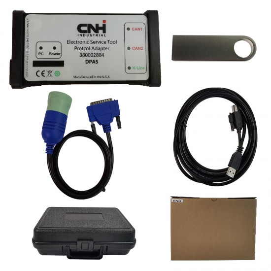 New Holland Electronic Service Tool CNH EST engineering level CNH DPA5 Diagnostic Kit New Holland case diagnostic scanner (MT)