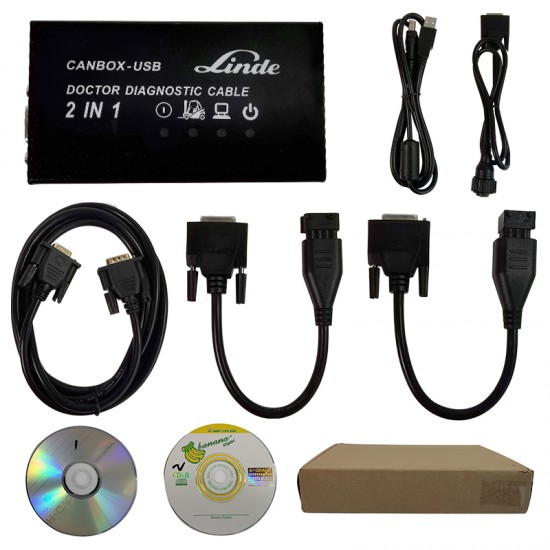 Linde Canbox and Doctor Diagnostic Cable 2 in 1