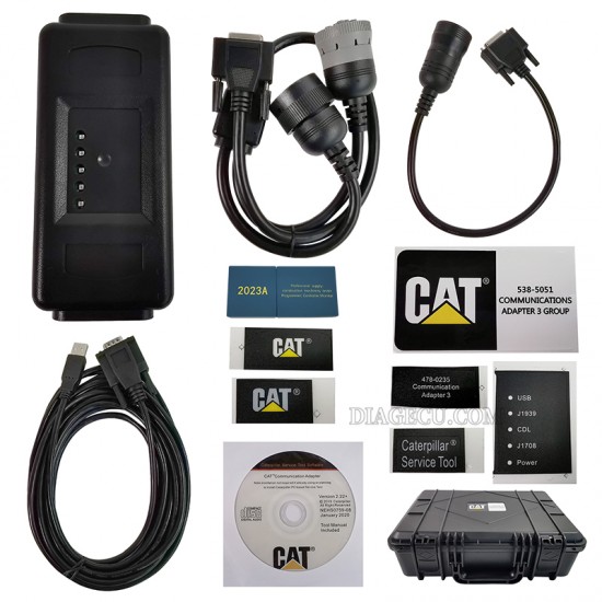 CAT ET4 478-0235 Adapter for CAT Truck Excavator Diagnostic Tool Communication Diagnostic Tool for Caterpillar (QM)