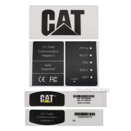 CAT ET3 Adapter CAT ET III Communication Adapter Truck Diagnostic Tool Caterpillar ET III For Truck/Excavators（Carton Package）