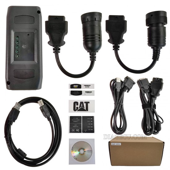 CAT ET3 Adapter CAT ET III Communication Adapter Truck Diagnostic Tool Caterpillar ET III For Truck/Excavators（Carton Package）