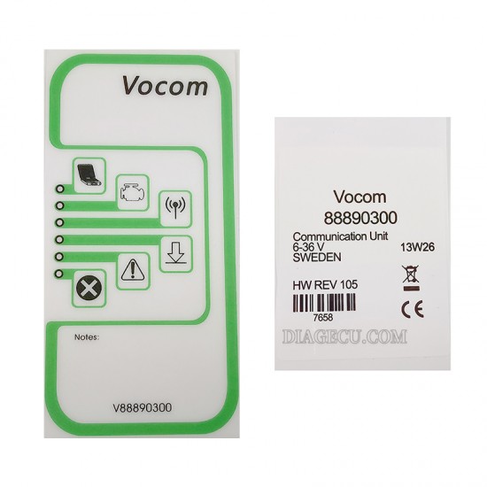 Volvo Vocom 88890300 Interface Heavy Truck Excavator Scanner For Volvo/UD/Mack/Renault VOCOM I Truck Diagnostic Tool VOCOM 1 scan Diagnostic Tool（W)