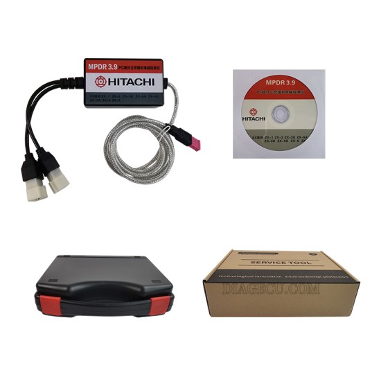 Hitachi Truck Excavator Diagnostic Tool MPDR 3.9 Communication Adaptor for EX series ZX-1 ZX-3 ZX-3G ZX-5A ZX-5B ZX-5G ZX-6 ZX-7