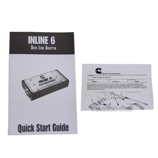 Cummins inline 6 Insite Data Link Adapter Heavy Duty Truck Diagnostic Tool for Cummins Diagnostics (W）