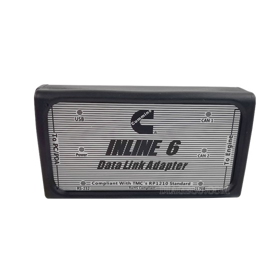 Cummins inline 6 Insite Data Link Adapter Heavy Duty Truck Diagnostic Tool for Cummins Diagnostics (W）