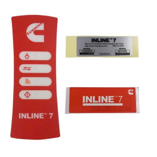 Cummins Inline 7 Data Link Adapter Cummins Truck Diesel Engine Heavy Duty Diagnostic Tool (W）