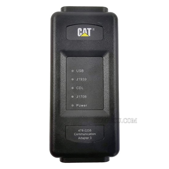 CAT ET4 Adapter Caterpillar service tool 478-0235 for cat truck Excavator Diagnostic Tool Communication with 9+14 Pin Ethernet Cable Speed up Diagnosis Heavy Duty Scanner