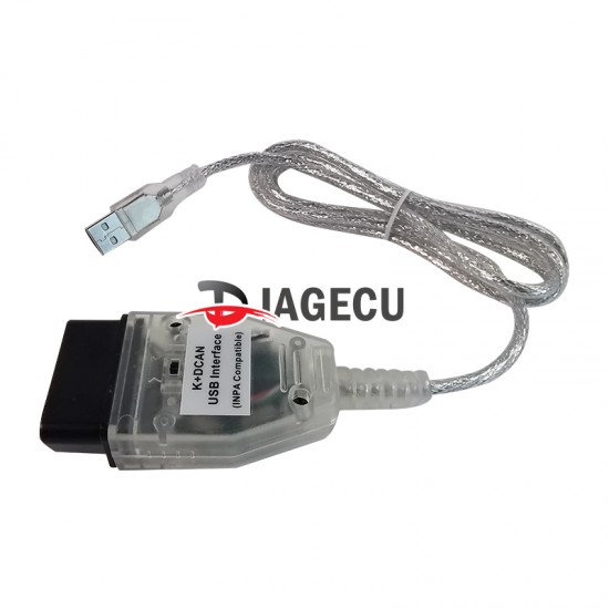 BMW INPA K+DCAN Diagnostic Interface with switch FTDI BMW INPA/Ediabas K Dcan USB Diagnostic Cable (T)