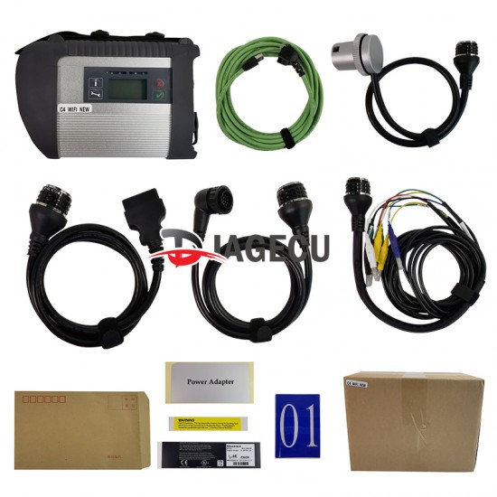 MB C4 MB Star C4 Sd Connect for MB SD C4 Car Truck Support 12V&24V VoltageAuto Diagnostic-Tool（MT）