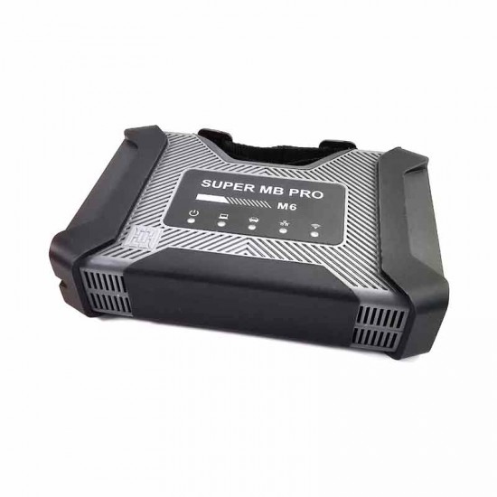 SUPER MB PRO M6 Wireless Star Diagnosis Tool fit for Benz Car and Trucks Compatible with DOIP, K-line,CAN Low,Can High,LIN,RS485