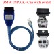 BMW INPA K+dcan USB FTDI with Switch Auto Diagnostic Cable K+CAN For BMW OBD2 Interface Code Reader Cable (MK) 