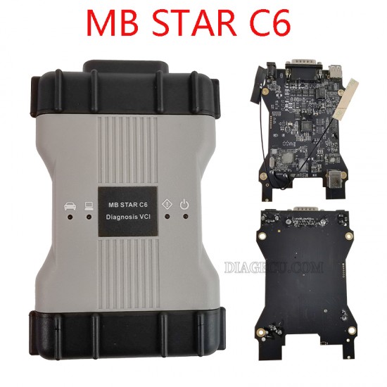 MB Star C6 VCI DOIP wifi Multiplexer OBD2 scanner Xentry Diagnosis Scan Tool MB STAR C6 for Mercedes Benz Car Diagnostic Scanner (W)