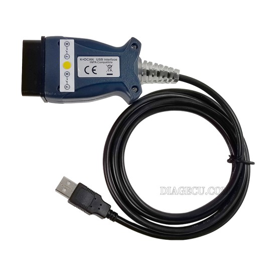 BMW K+DCAN K+CAN Switch K-Line FTDI INPA OBD2 Diagnostic Cable USB Interface Ediabas K DCAN OBD2 Diagnostic Scanner (MK)