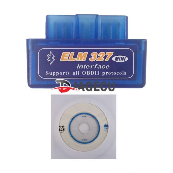 ELM327 Super Mini Bluetooth v1.5 1PCB PIC18F25K80 OBD2 Car Disgnostic Scanner (J)