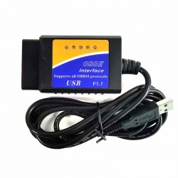 ELM327 USB CH340 For PC Windows ELM 327 Car Diagnostic Scanner ODB2 Code Reader (CY)