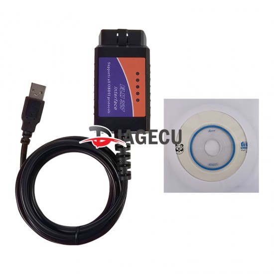 ELM327 USB PIC18F25K80+PL2303 OBD2 Car Diagnostic Tools (Q) 