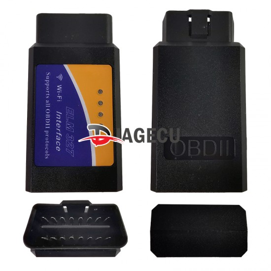 ELM327 Wifi PIC18F25K80 OBDII Diagnostic Scanner ELM327 1.5 Wi-fi IOS/Android/PC (KS)