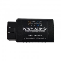 ELM327 OBDII Interface WIFI USB Car Fault Check Diagnostic Scanner（TYX）