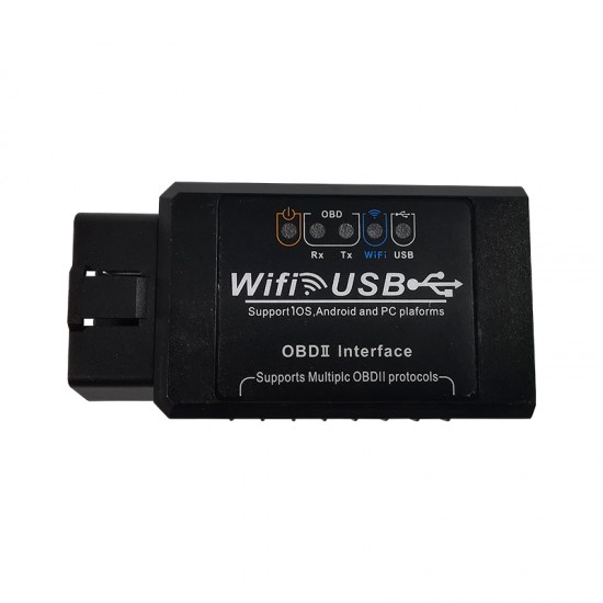 ELM327 OBDII Interface WIFI USB Car Fault Check Diagnostic Scanner（TYX）