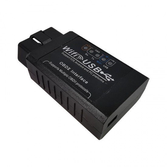 ELM327 OBDII Interface WIFI USB Car Fault Check Diagnostic Scanner（TYX）