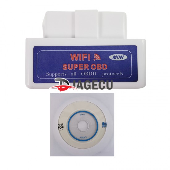 ELM327 Super Mini wifi v1.5 1PCB PIC18F25K80 Car Diagnostic Tool white (L）