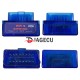 ELM327 Super Mini wifi v1.5 1PCB PIC18F25K80 OBD2 Car Disgnostic Scanner blue (L）