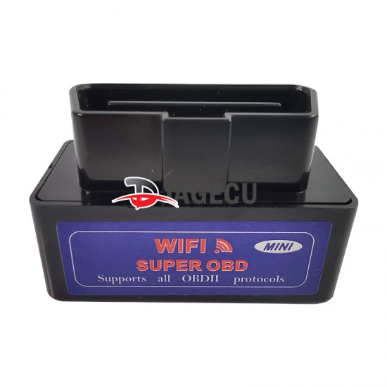 ELM327 Super Mini wifi v1.5 1PCB PIC18F25K80 OBD2 Scanner Code Reader black case (L）