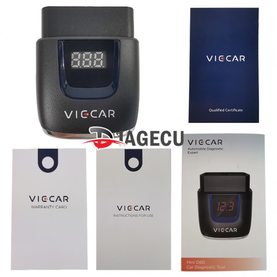 Viecar VP003 Bluetooth v4.0 Firmware v2.2 ELM327 OBD2 Car Diagnostic Auto Tool ELM327 Code Reader Wireless USB Scanner For Android/IOS