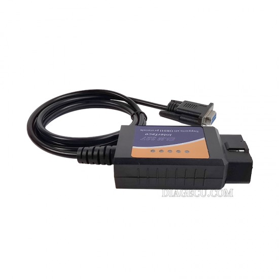 ELM327 COM Port RS232 OBD2 Diagnostic Tool DB9 Female Head With PIC18F25K80 Chip (TYX）