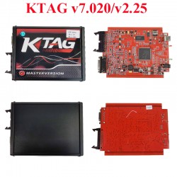 KTAG V7.020 2.25 SW Online KESS V5.017 K-TAG 7.020 Master KESS 5.017 OBD2 Tuning ECU Programmer EU version red PCB (MK)