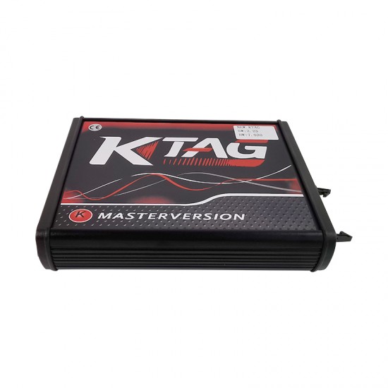 KTAG V7.020 2.25 SW Online KESS V5.017 K-TAG 7.020 Master KESS 5.017 OBD2 Tuning ECU Programmer EU version red PCB (MK)