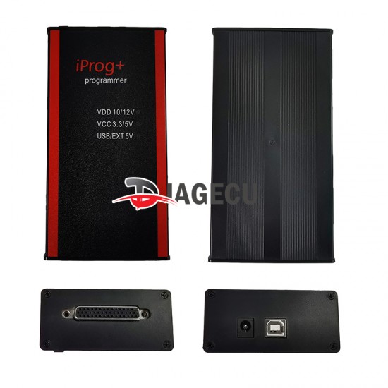 Iprog+ ECU Key Programmer Iprog+ Eeprom IMMO Car Radio Airbag Reset Dashboard Kilometer (MK） 