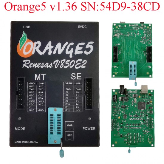 Orange5 v1.36 ECU Programmer orange 5 with Full Adapters SN:54D9-38CD (BX)