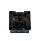 SOIC8 SOP8 to DIP8 IC Socket Wide-body Seat Wide 150mil Programmer Adapter Socket Blue/Green IC Test Conversion Burner