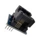 SOIC8 SOP8 to DIP8 IC Socket Wide-body Seat Wide 150mil Programmer Adapter Socket Blue/Green IC Test Conversion Burner