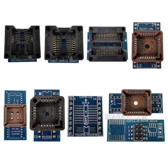 XGecu T48(TL866-3G) Programmer Support 31000 ICs for EPROM/MCU/SPI/Nor/NAND Flash/EMMC/IC TESTER BIOS AVR PIC replace TL866II/TL866CS+10 Parts