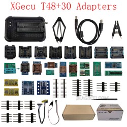 XGecu T48(TL866-3G) Programmer Support 31000 ICs for EPROM/MCU/SPI/Nor/NAND Flash/EMMC/IC TESTER BIOS AVR PIC replace TL866II/TL866CS+30 Parts