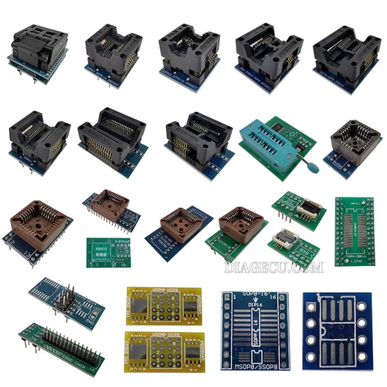 XGecu T48(TL866-3G) Programmer Support 31000 ICs for EPROM/MCU/SPI/Nor/NAND Flash/EMMC/IC TESTER BIOS AVR PIC replace TL866II/TL866CS+30 Parts