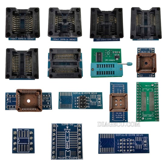 XGecu T48(TL866-3G) Programmer Support 31000 ICs for EPROM/MCU/SPI/Nor/NAND Flash/EMMC/IC TESTER BIOS AVR PIC replace TL866II/TL866CS+17 Parts