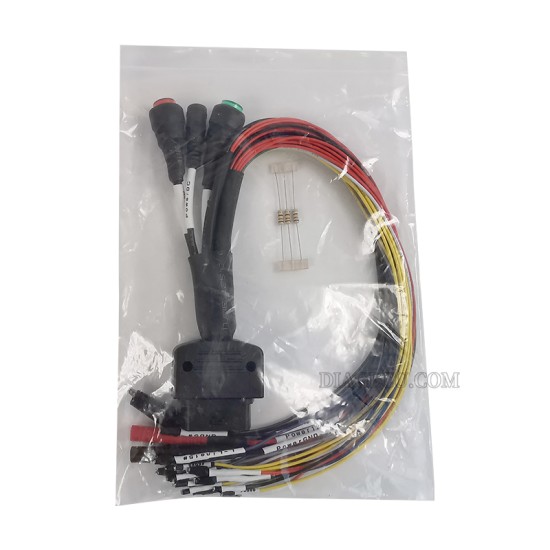 Breakout Tricore Cable Full Protocol OBD2 Jumper Cable Breakout ECU Pinout Cable Used to Connect ECU for ECU Programing for MPPS/Kess V2/Vident/Fgtech/Byshut/SM2 DisProg Bench Work