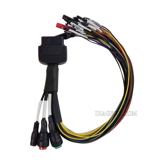 Breakout Tricore Cable Full Protocol OBD2 Jumper Cable Breakout ECU Pinout Cable Used to Connect ECU for ECU Programing for MPPS/Kess V2/Vident/Fgtech/Byshut/SM2 DisProg Bench Work