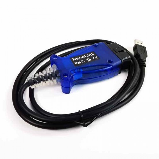 RenoLink v1.52 blue case OBD2 Diagnostic Cable for Renault ECU Programmer Multi-Function